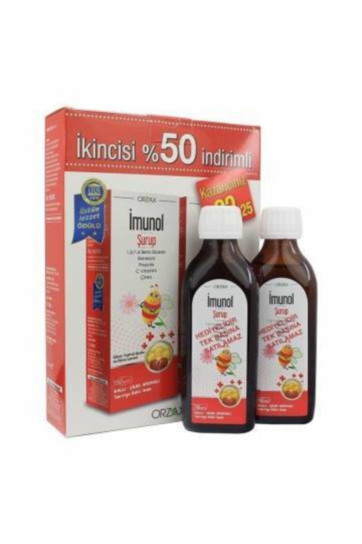 ORZAXImunol Şurup 150 Ml 2.si %50 Indirimli8697595871720