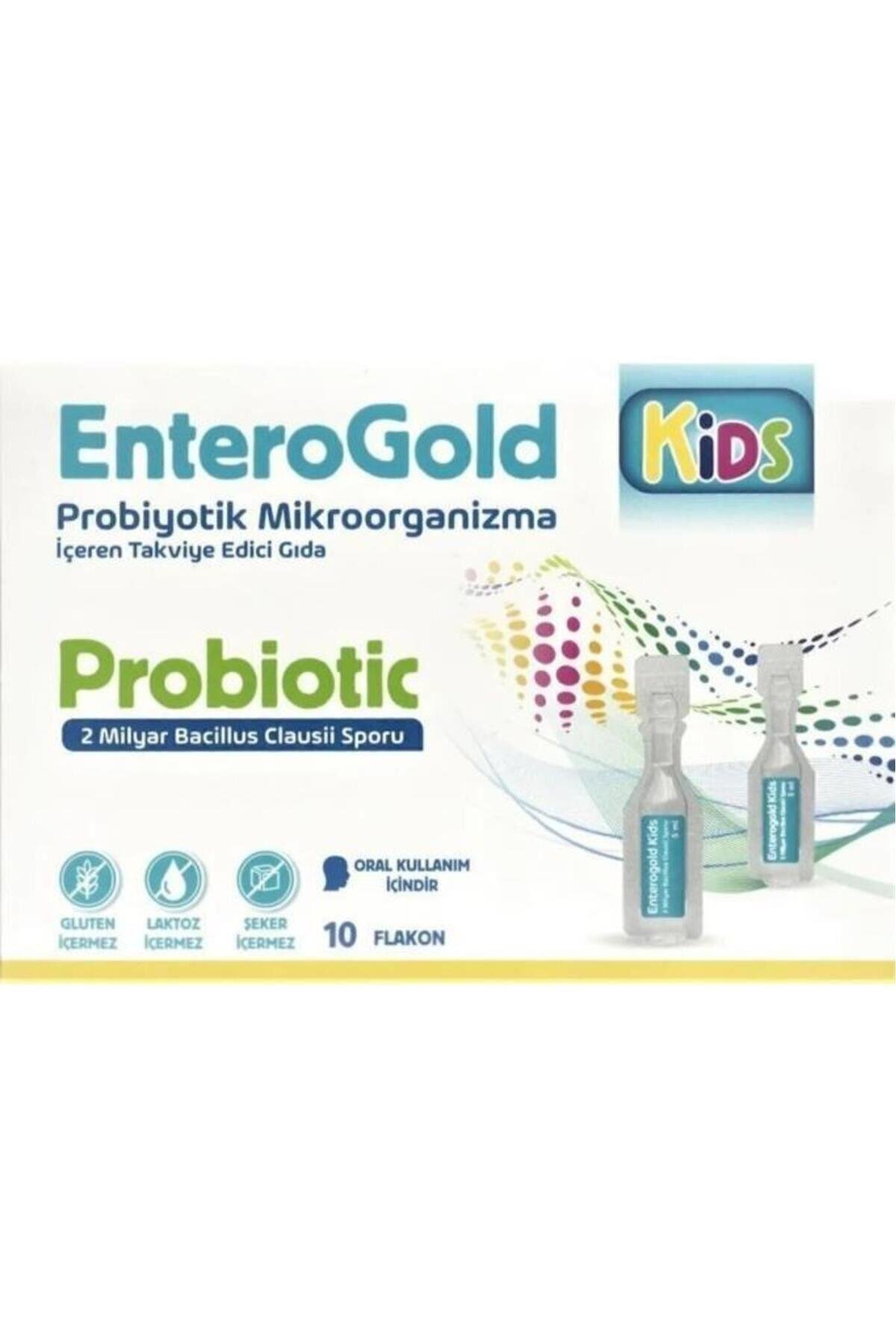 EnteroGoldKıds Probıotıc 5 ml 10 Flk 3 adet8699956001227