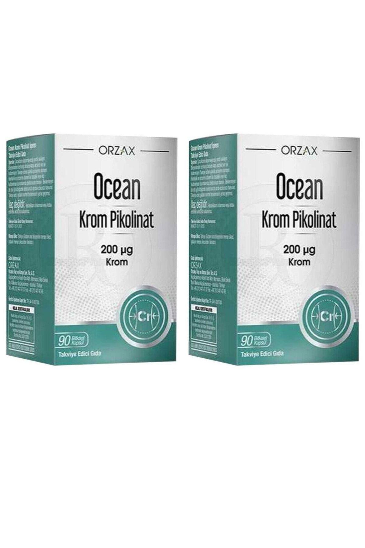 OCEANKrom Pikolinat 200 Mcg 90 Kapsül 2 Kutu8697595872710