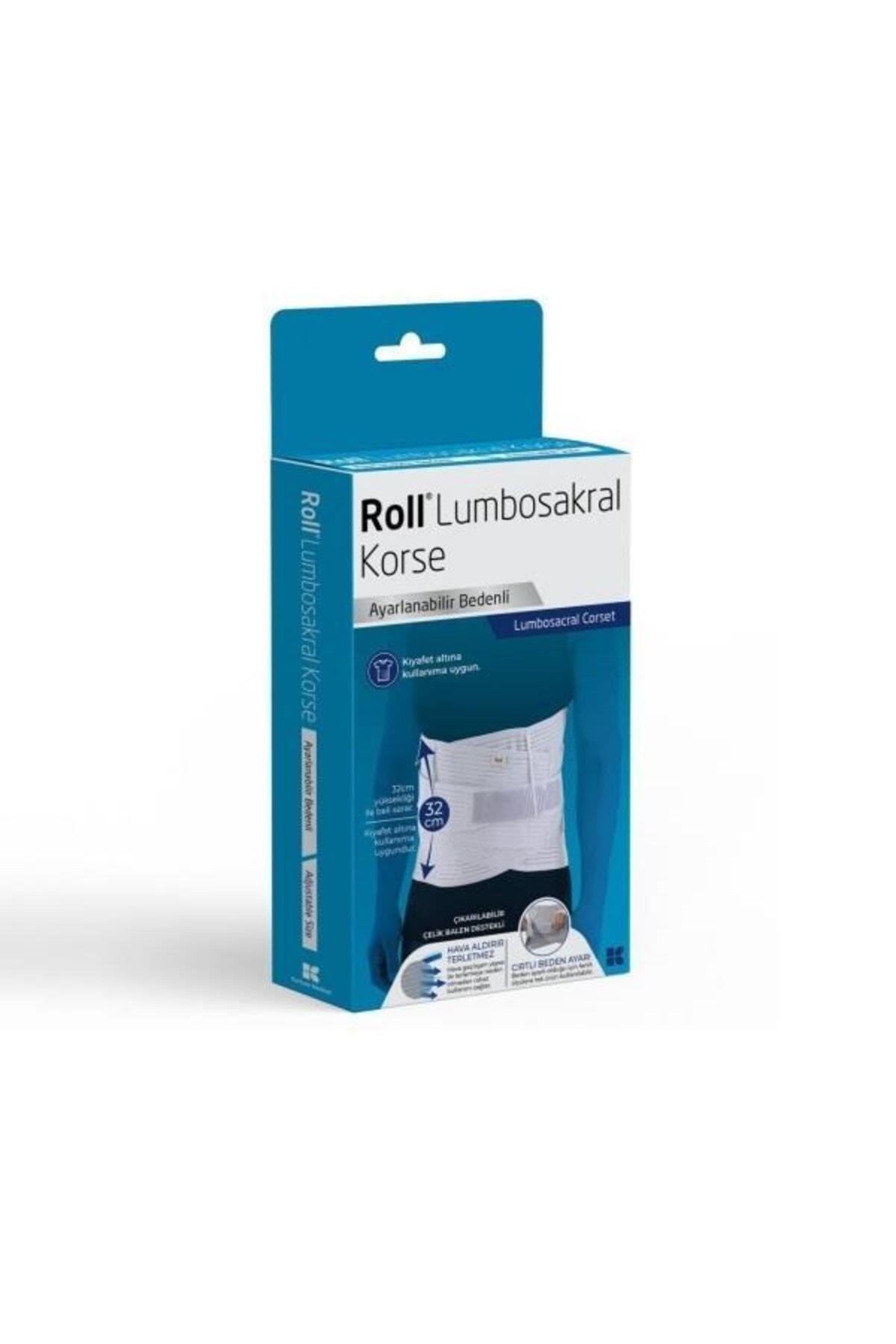 ROLLLumbosakral Çelik Balen Destekli Korse ( Ayarlanabilir Bedenli )8699592822125
