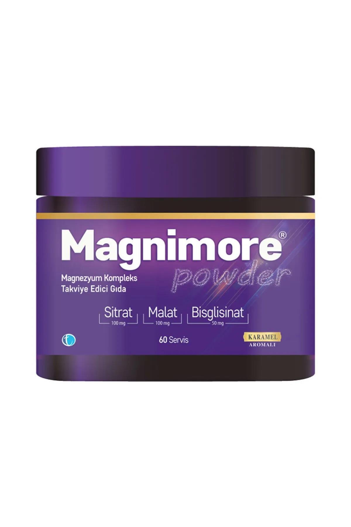 MagnimoreMagnimore Powder Magnezyum Kompleks İçeren Takviye Edici Gıda 118 gr - 60 Ölçek8680133003165