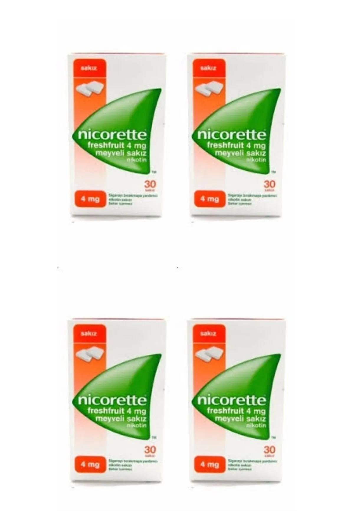 Johnson & JohnsonNİKORETTE MEYVELİ 4MG 4LÜ PAKET8683873423156