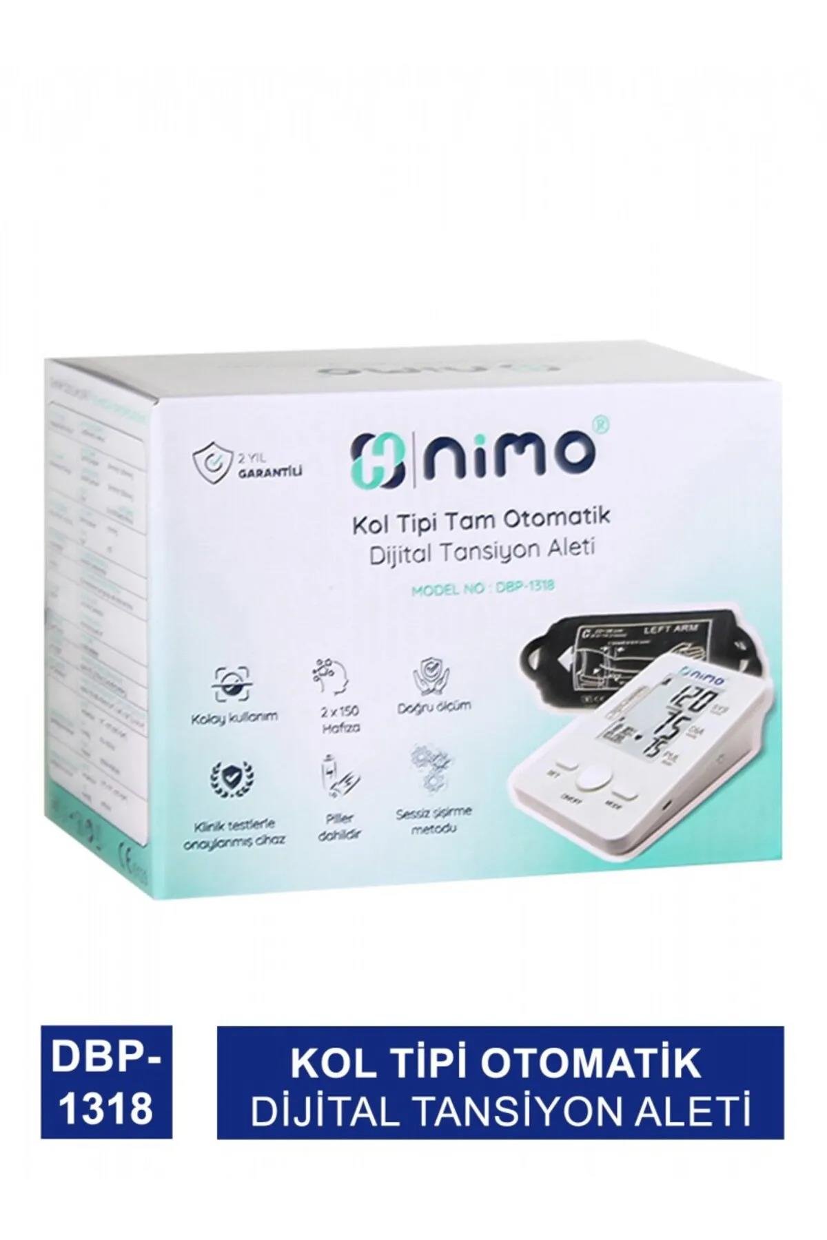 NimoNimo Kol Tipi Otomatik Dijital Tansiyon Aleti ( DBP-1318 )6970392216065
