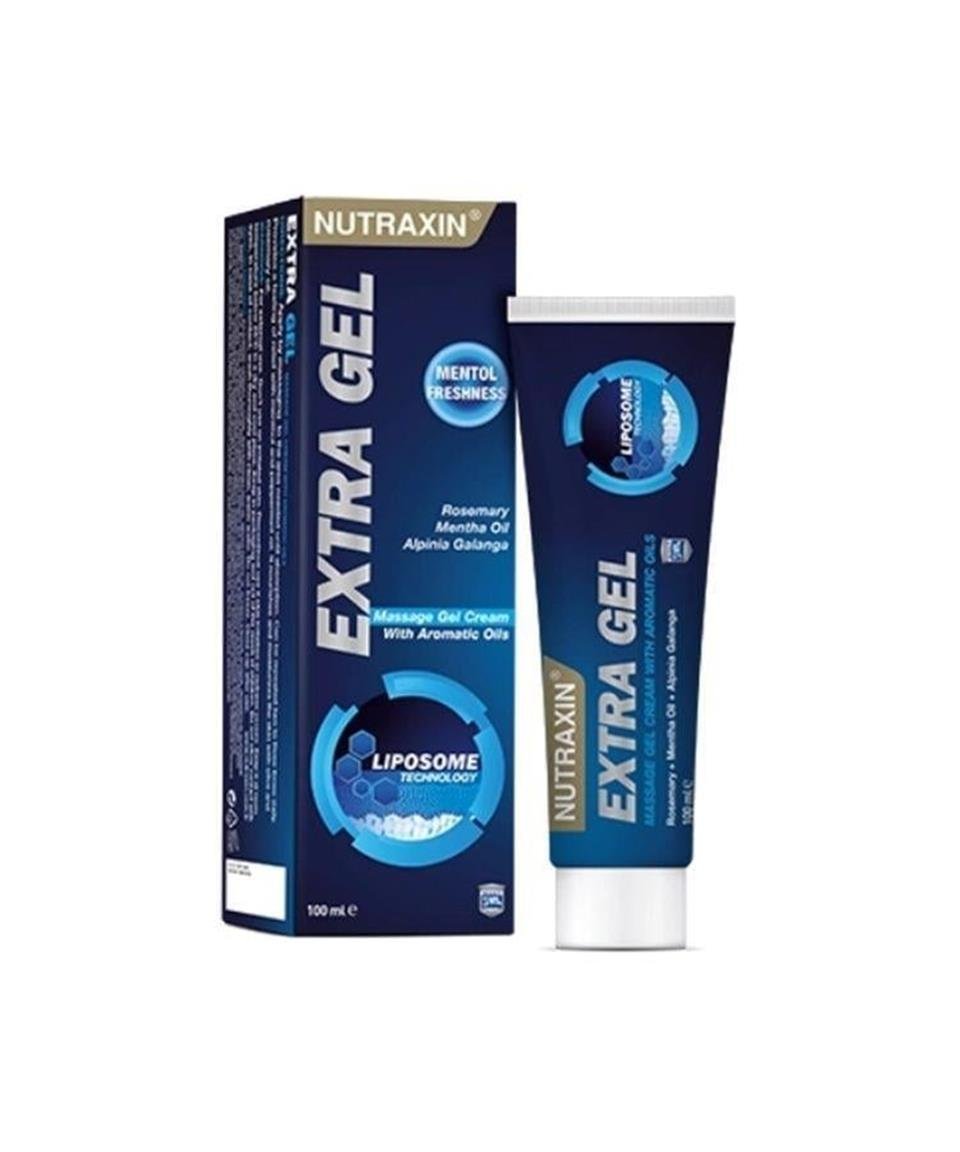 Nutraxin Extra Gel Aromatik Yağlar Içeren Masaj Jel Krem 100 ml