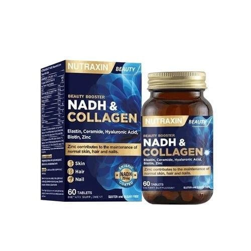 NUTRAXİNNutraxin Nadh Collagen Collagen Takviye Edici Gıda 60 Tablet8680512634812