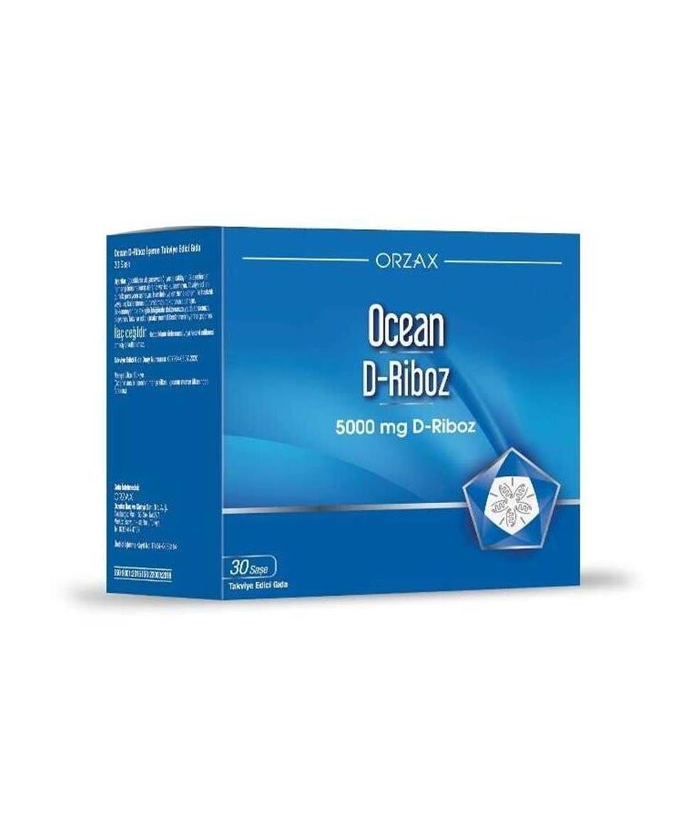 ORZAXOcean D-Riboz 5000 mg 30 Saşe8697595872512