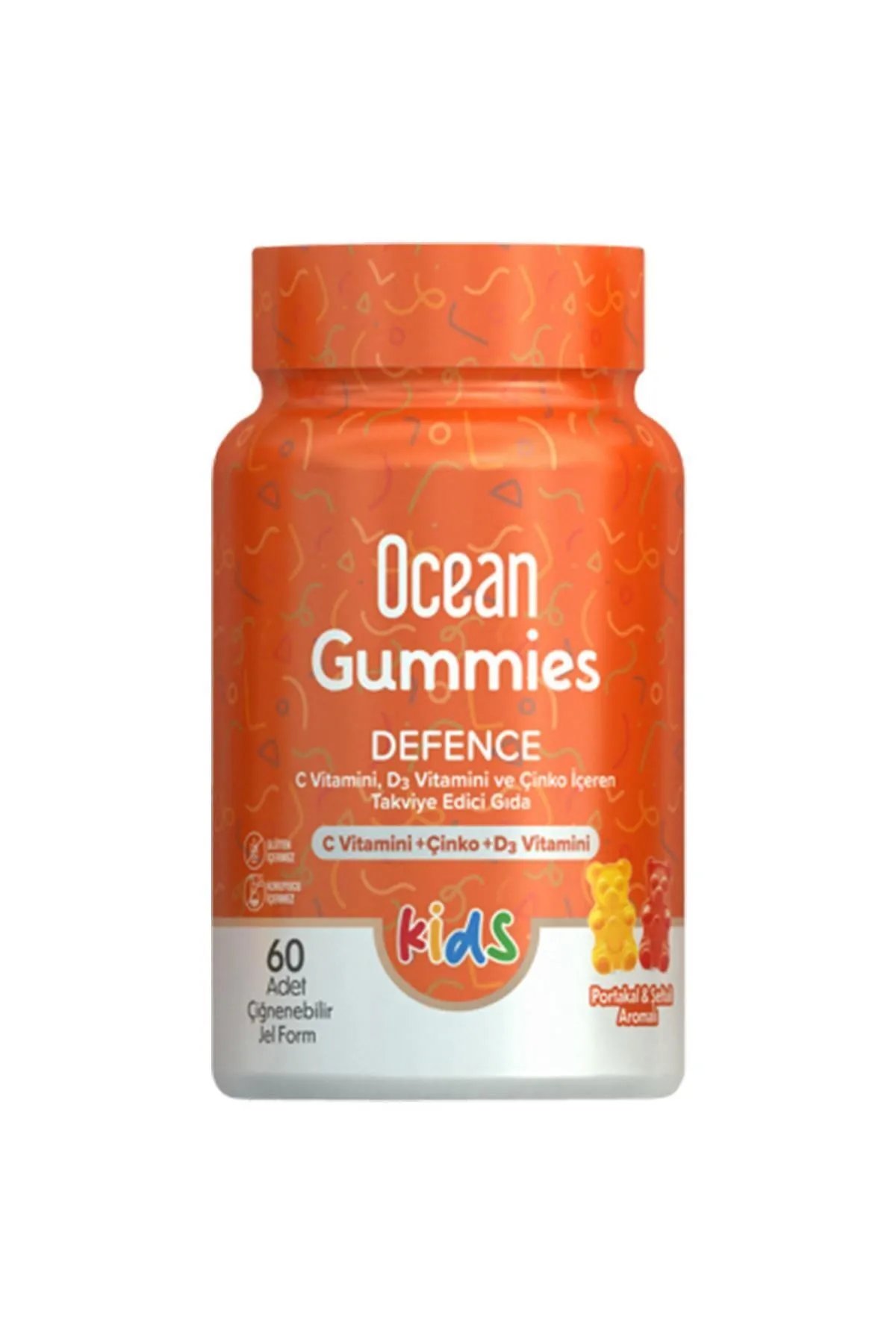 OCEANOcean Gummies Defence 60 Çiğnenebilir Form8697595873731