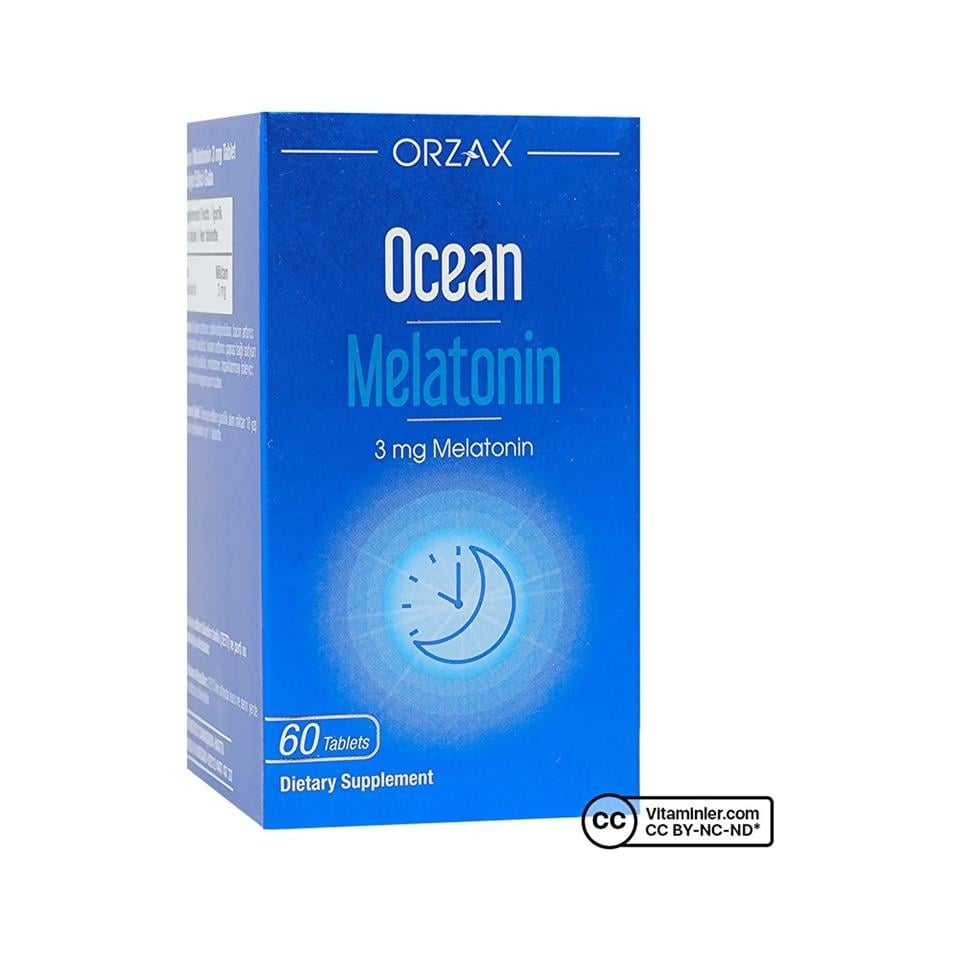 Ocean Melatonin Takviye Edici Gıda 60 Tablet