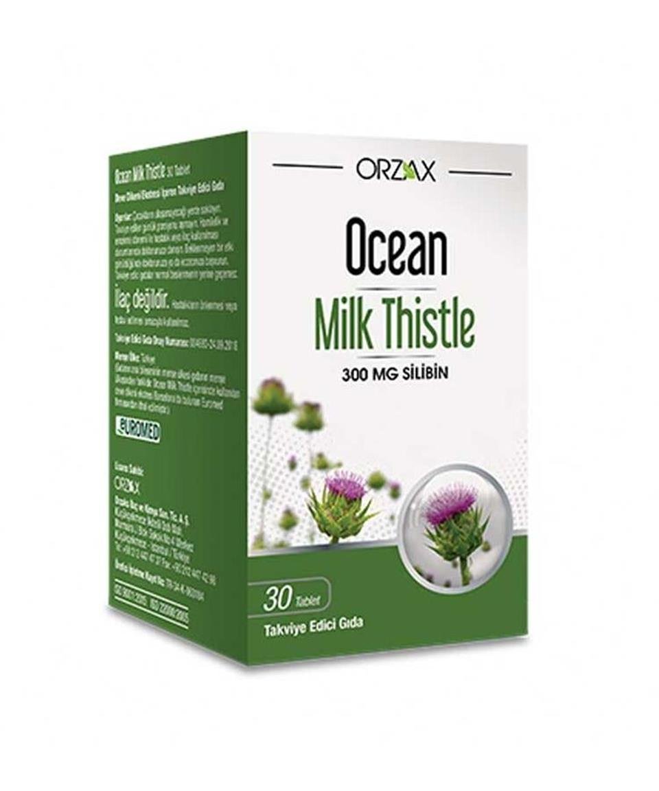Ocean Milk Thistle Takviye Edici Gıda 30 Tablet