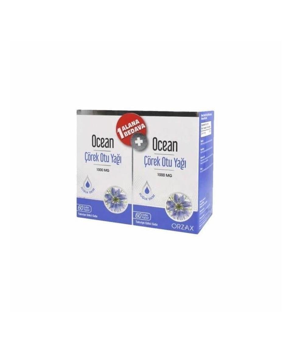 Ocean Ocean Çörek Otu Yağı 1000 Mg 1 Alana 1 Bedava