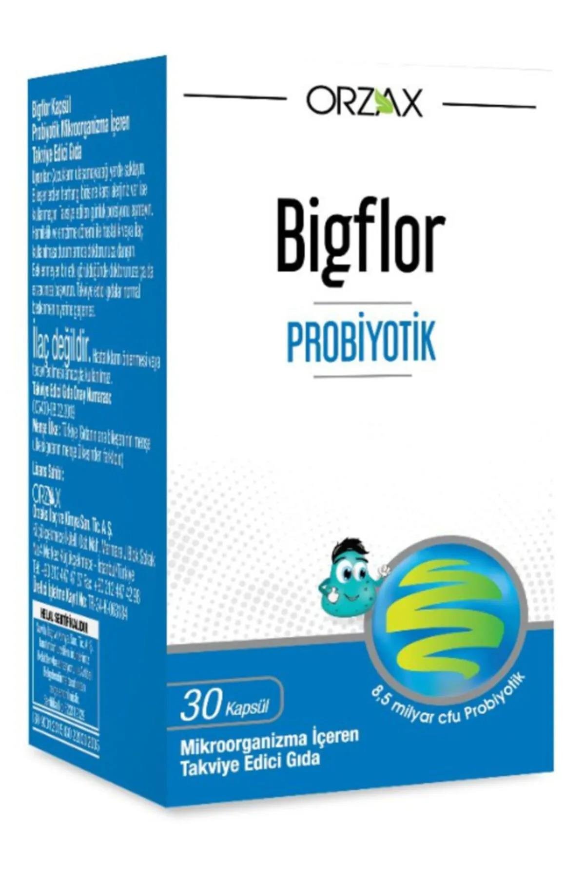ORZAXOrzax Bigflor Probiyotik 10 Kapsül8697595870938