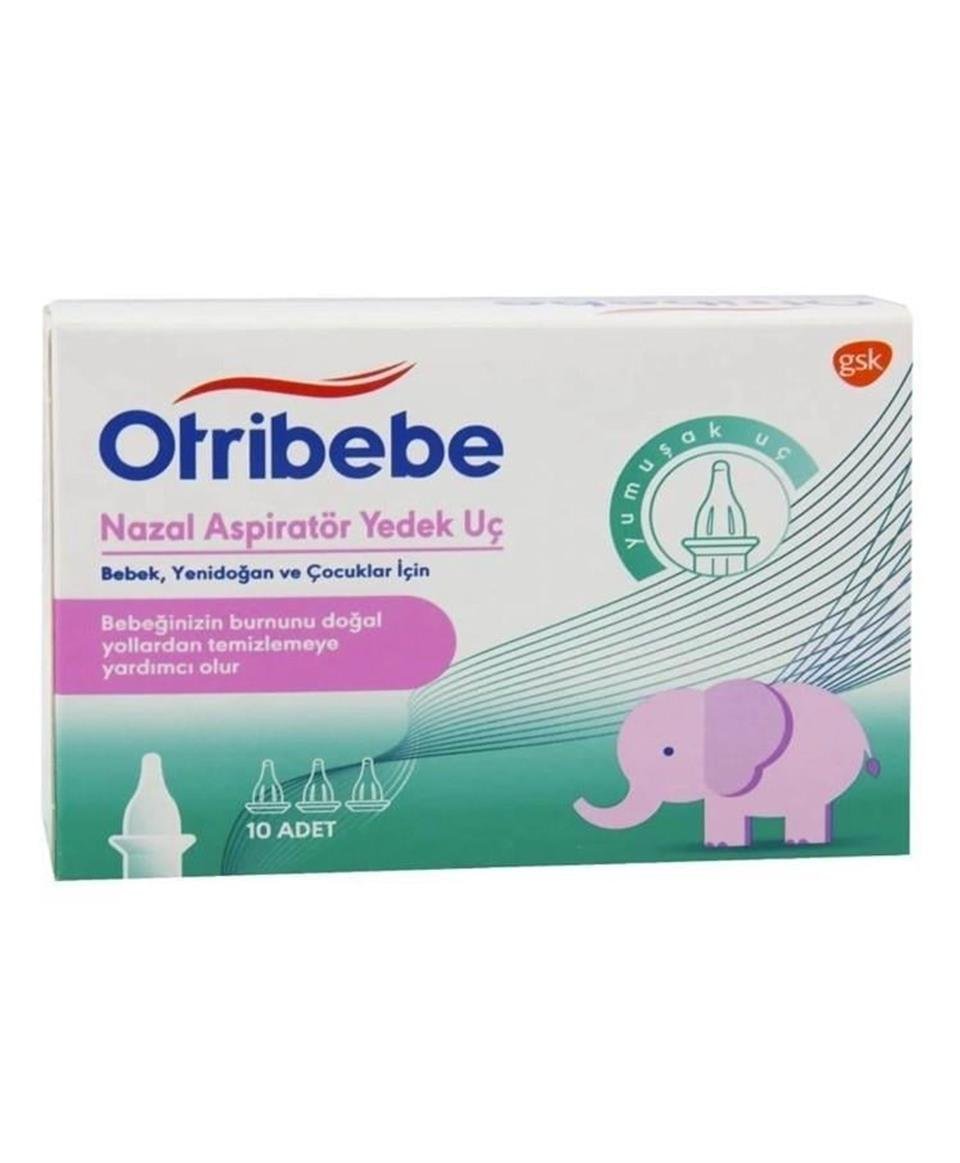 Otribebe Nazal Aspiratör Yedek Yumuşak Uç 10 Adet