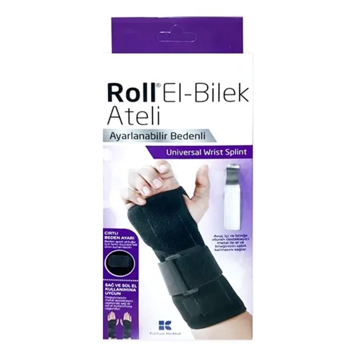 KURTSAN MEDİKALRoll El Bilek Ateli Ayarlanabilir Bedenli8699592821234