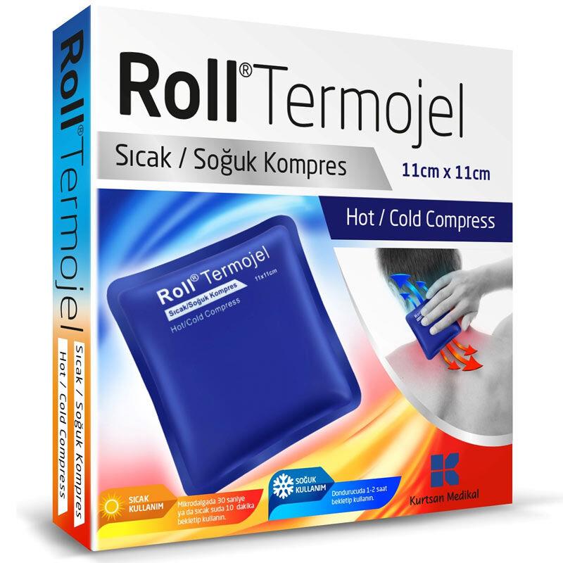 KURTSAN MEDİKALRoll Termojel Sıcak Soğuk Kompres 11 cm x 11 cm8699592800611