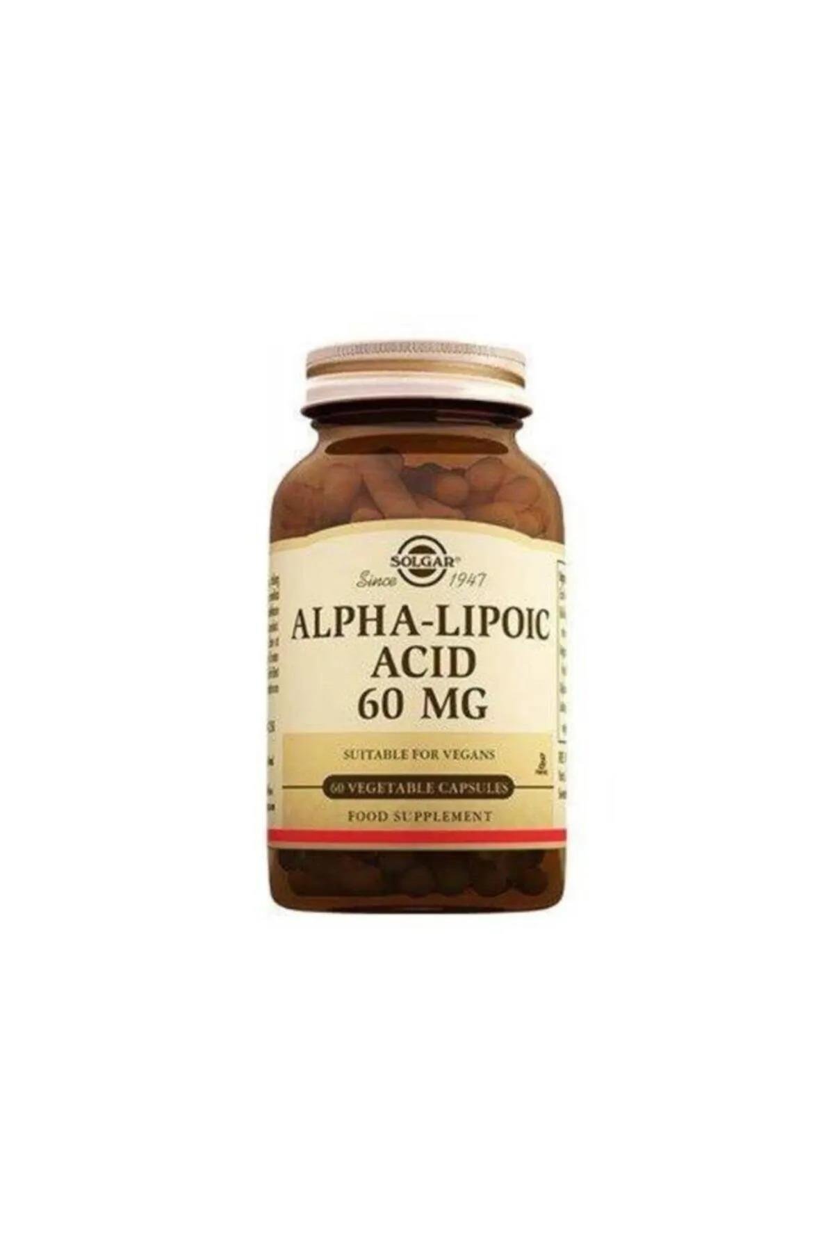 SOLGARSolgar Alpha Lipo Acid 60 Mg 60 Kapsül033984000568