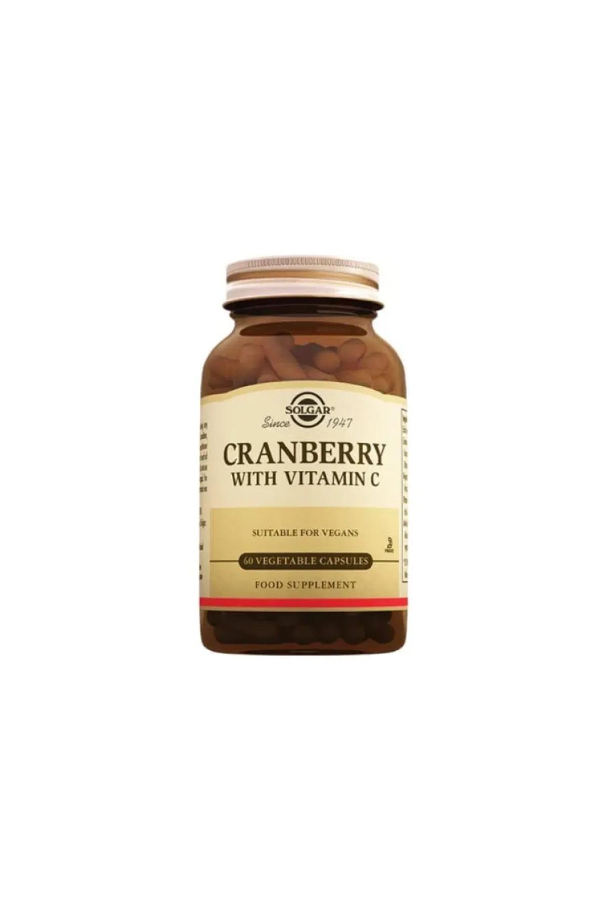 SOLGARSolgar Cranberry With Vitamin C 60 Kapsül033984009554