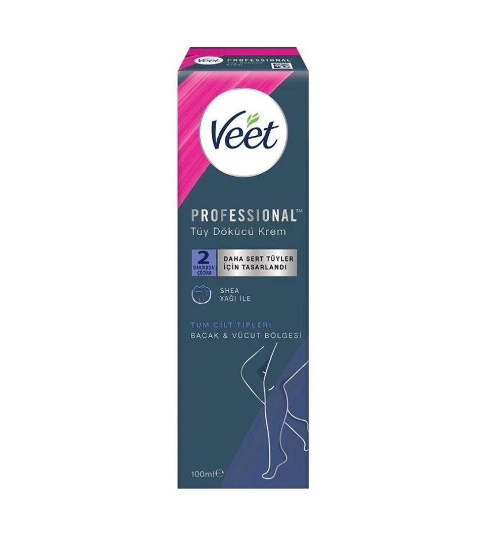 Veet Tüy Dökücü Krem Professıonal Tüm Ciltler 100 Ml