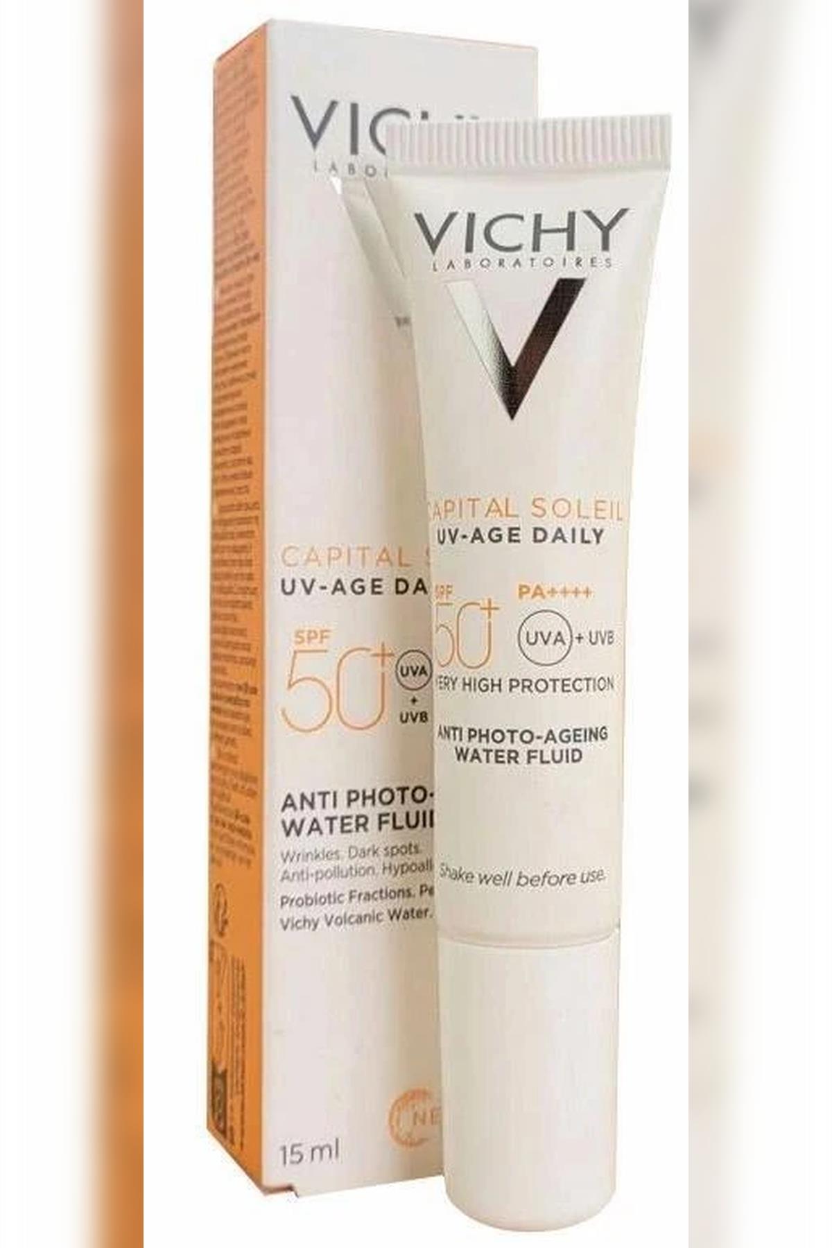 VİCHYVichy Capital Soleil Uv Yaşlanma Karşıtı Güneş Kremi Spf 50 15 ml3337875850896