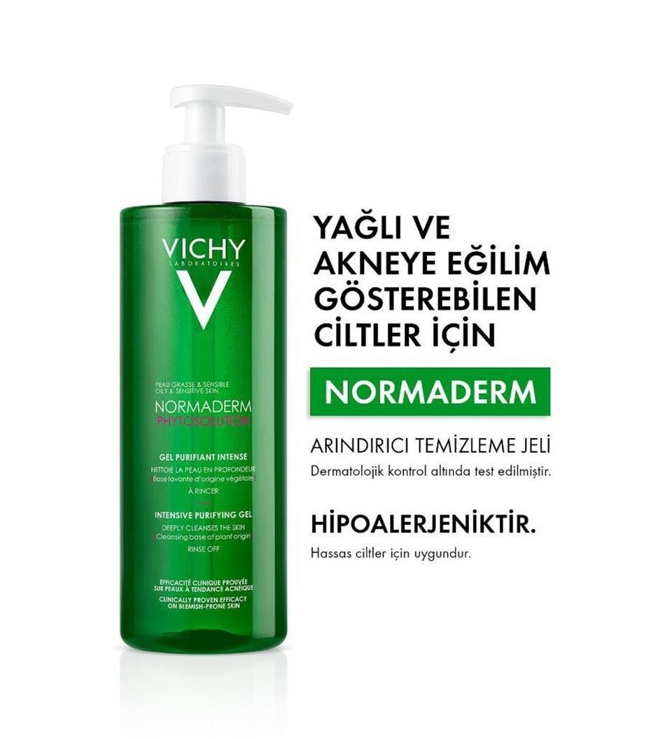 Vichy Normaderm Phytosolution Arındırıcı Jel 400 Ml