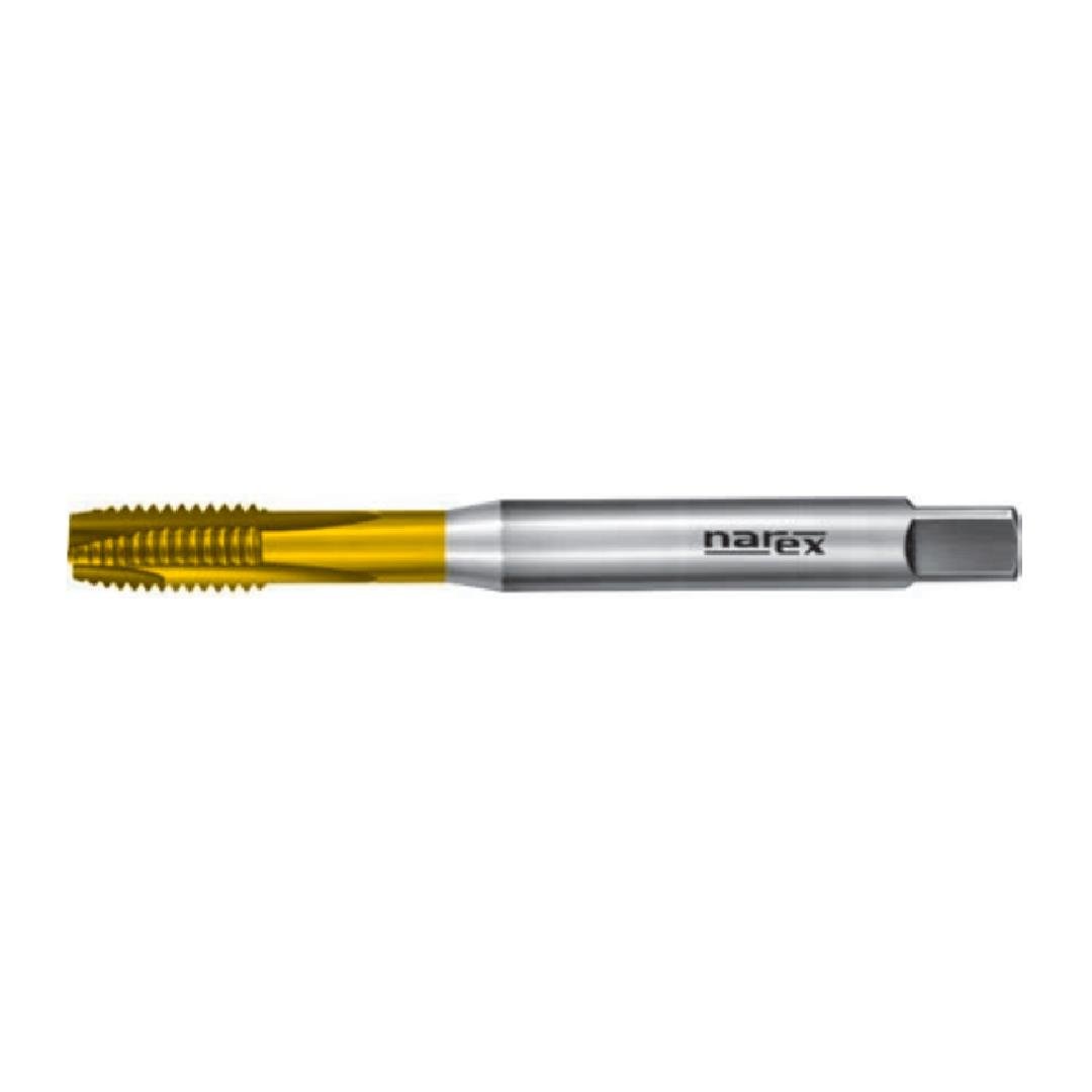 Narex Unc1/4"-20 Düz Kanal Makine Kılavuzu DIN371C HSSE TİN (1504)