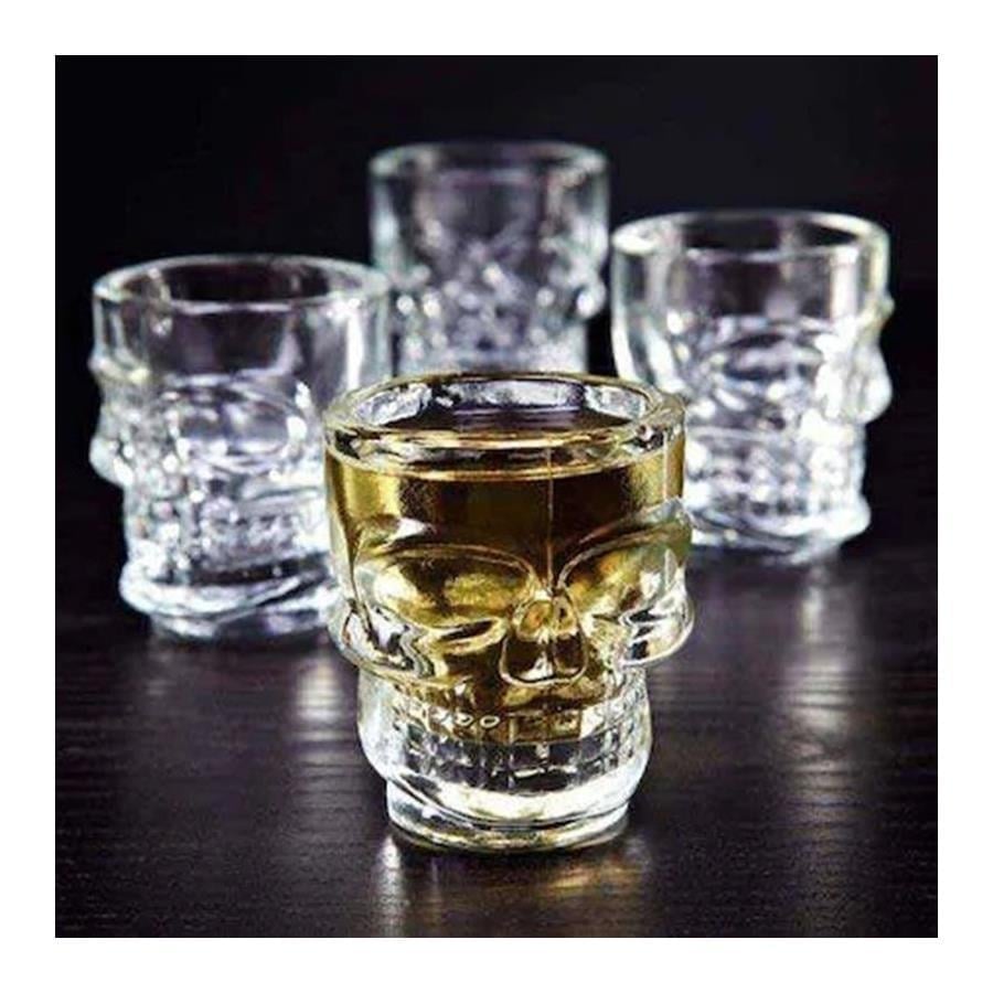 4’Lü Kuru Kafa Shot Bardak Seti