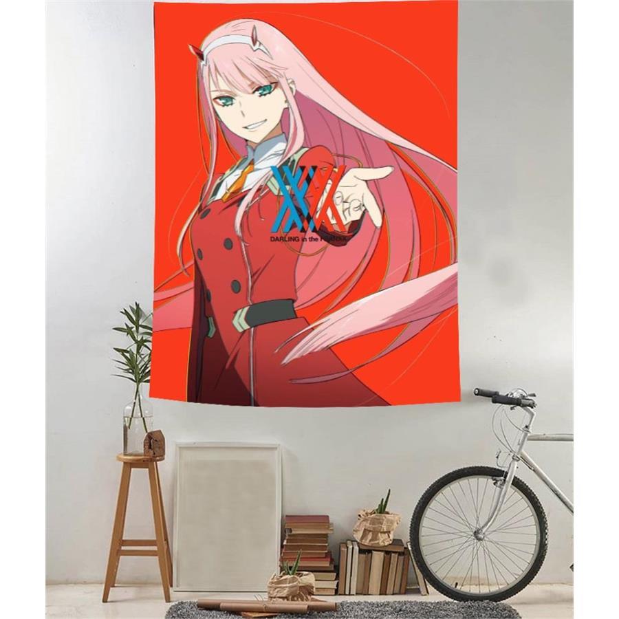 70 X 100 Cm Anime Darling In The Franxx : Zero Duvar Halısı 