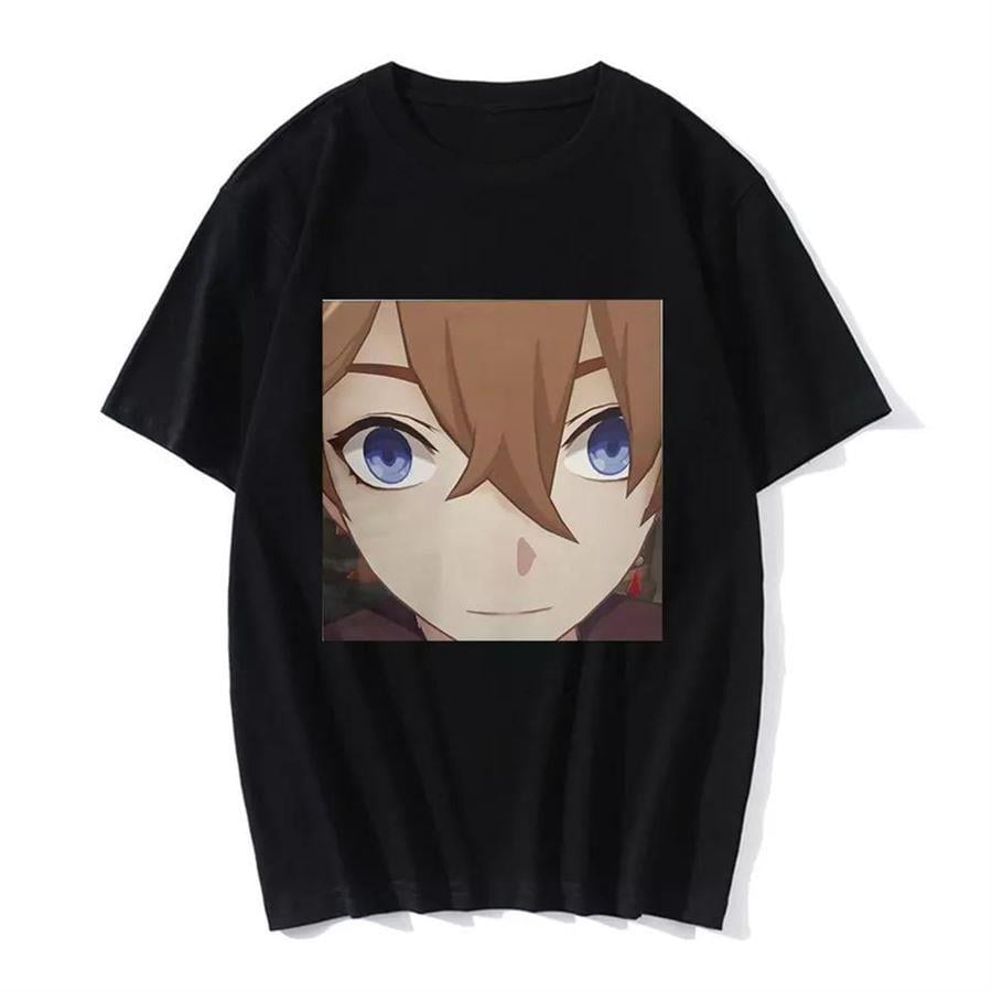 Anime Genshin Impact - Zhongli Meme Face (Unisex) T-Shirt