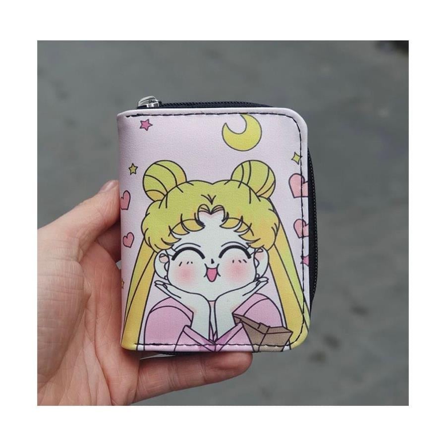 Anime Japanese   Sailor Moon Kısa Cüzdan 