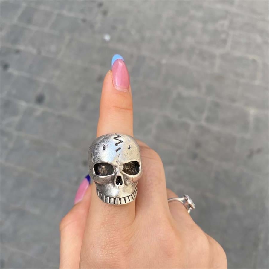 Crack Skull Yüzük