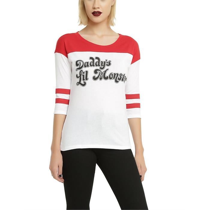 Harley Quinn - Daddy'S Little Monster Kadın Yarım Kol T-Shirt
