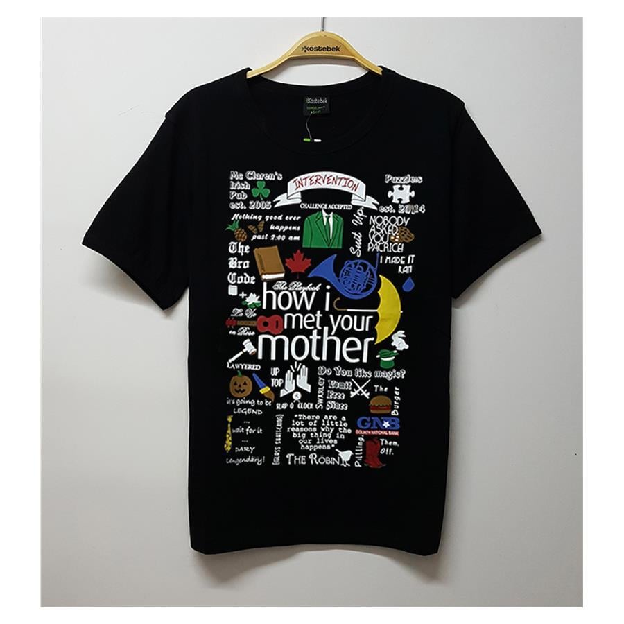 How I Met Your Mother Kolaj Unisex T-Shirt