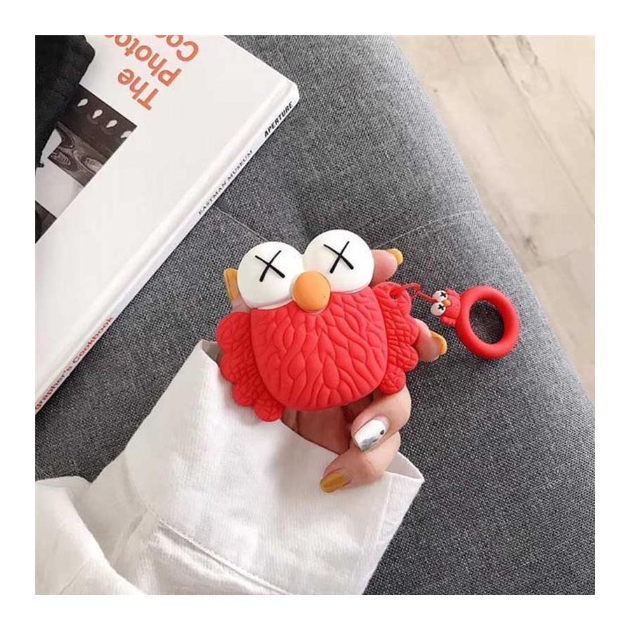 Kaws Susam Sokağı Kırmızı Airpod Kılıf
