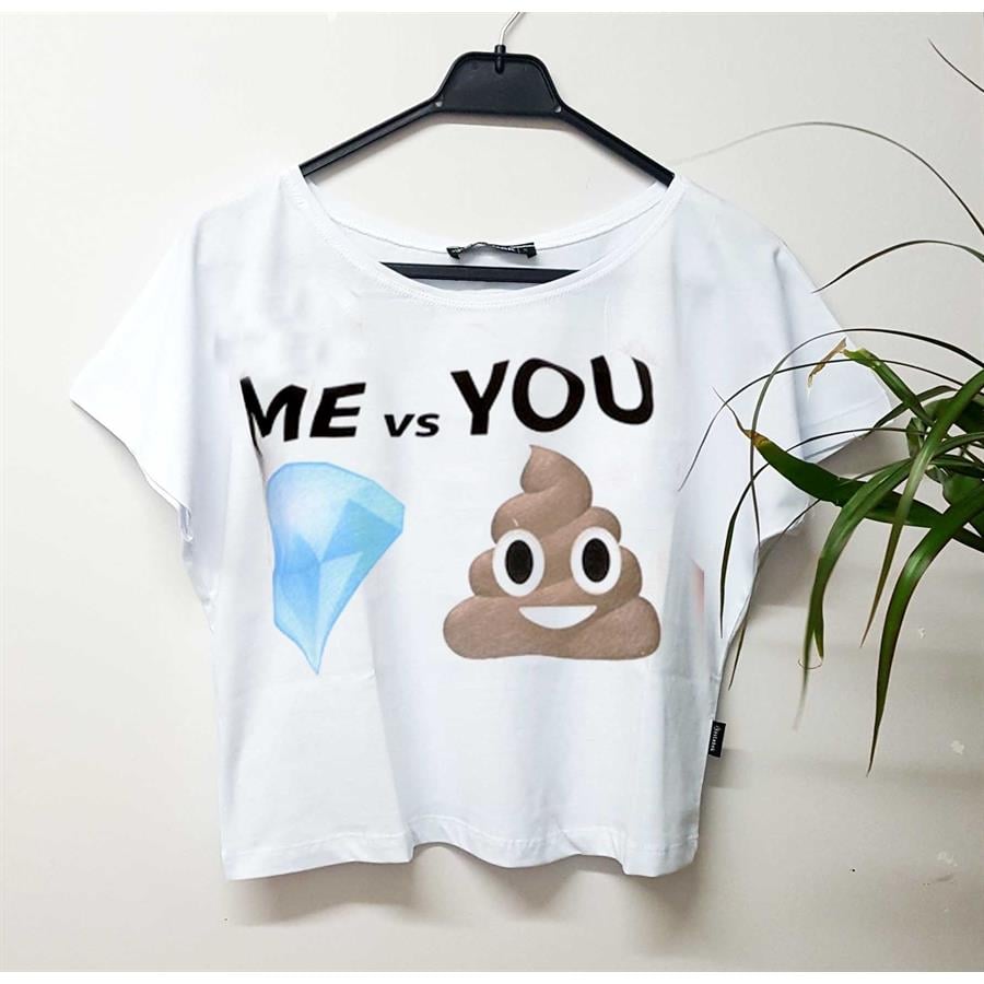 Me And You Yarım Kadın T-Shirt