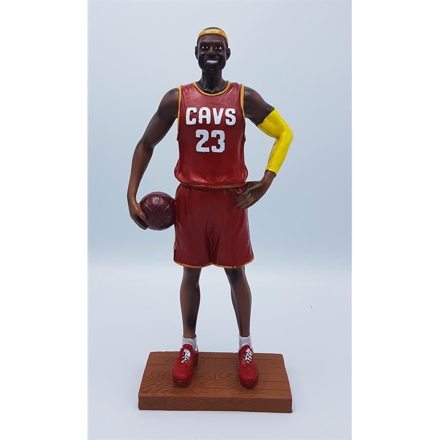 Nba Cleveland Cavaliers - Lebron James 23 Bordo Polyester Figür