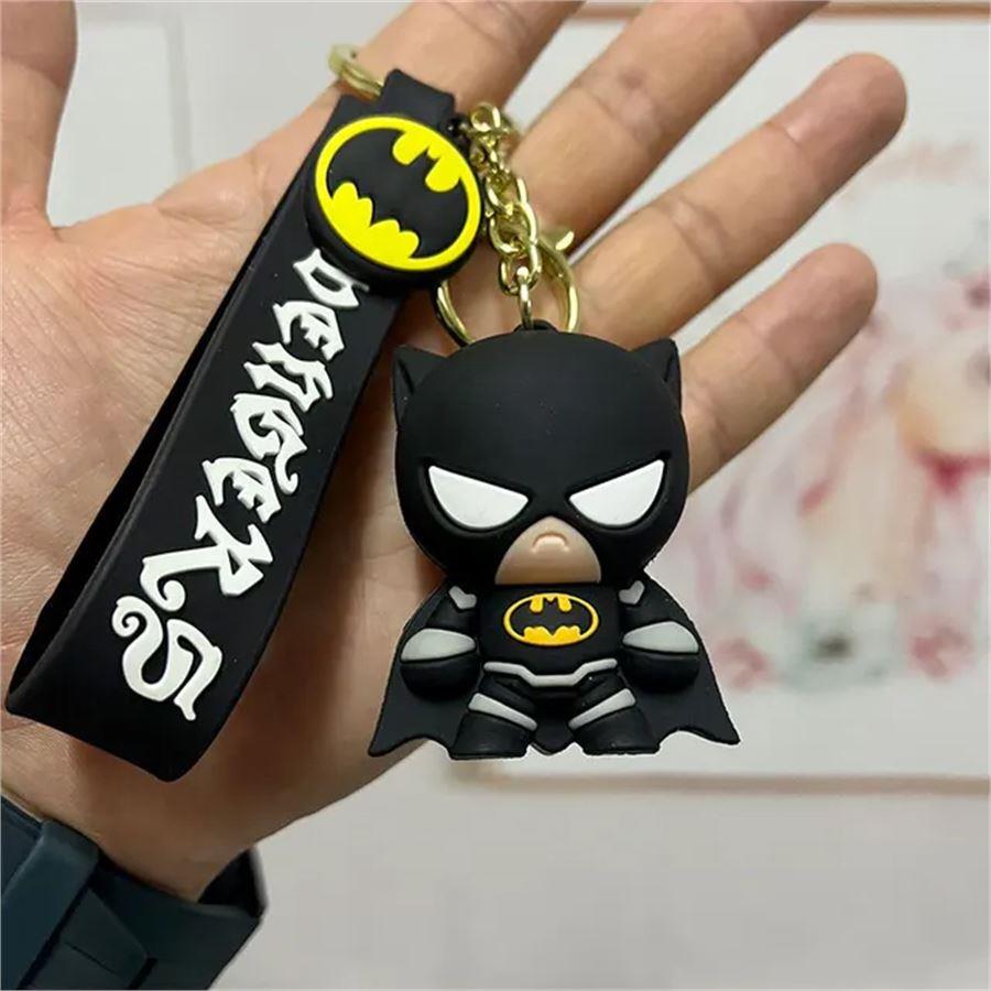 Pelerinli Batman Silikon Anahtarlık