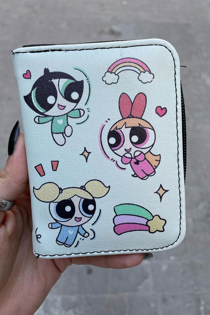 Power Puff Girls Nighty Kısa Cüzdan