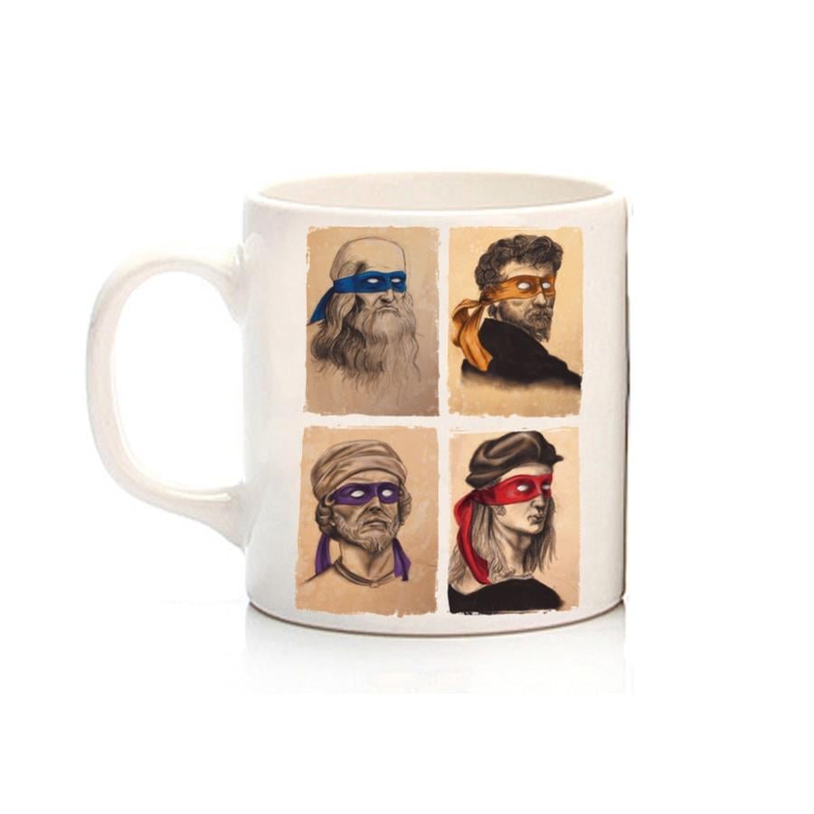 Renaissance Artists And Ninja Turtles Kupa
