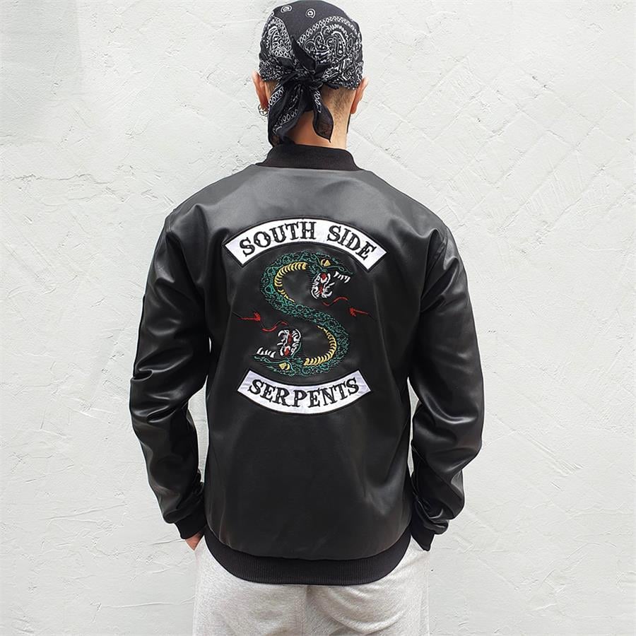 Riverdale - South Side Serpents (Unisex) Deri Ceket
