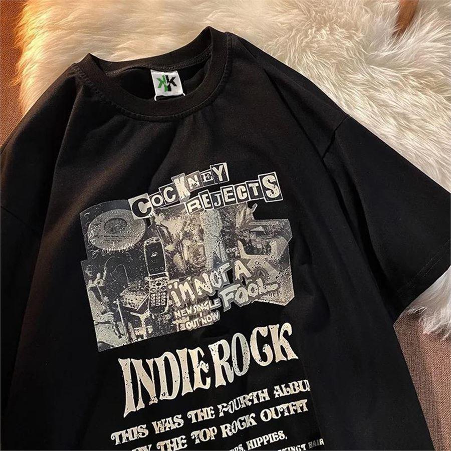 Siyah Indie Rock Im Not A Fool (Unisex) T-Shirt