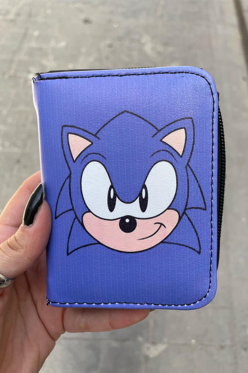 Sonic Head Kısa Cüzdan