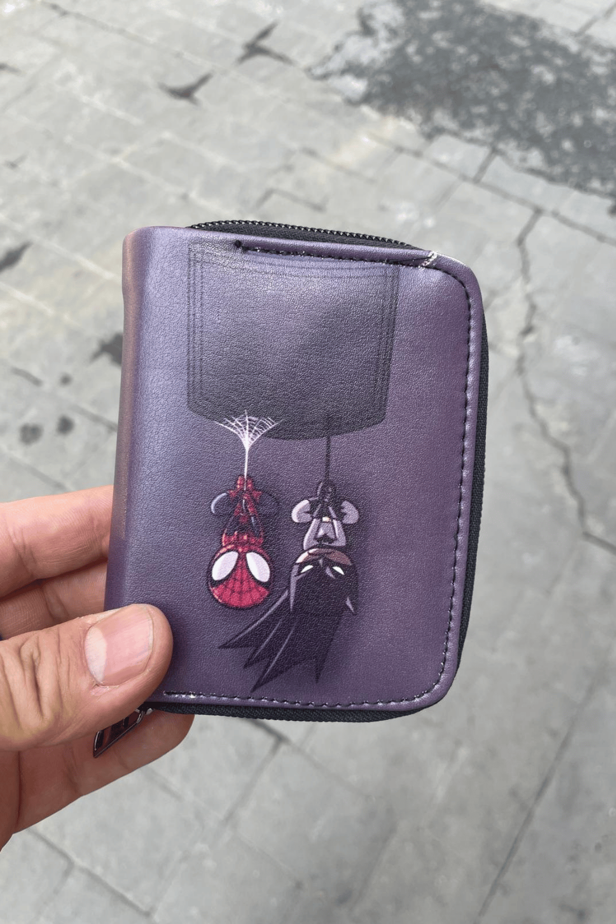 Spider & Batman Hanging Kısa Cüzdan