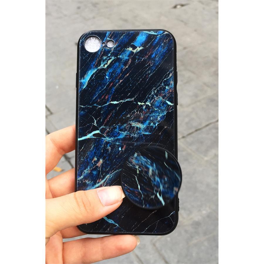 Telefon Tutuculu Siyah Üzerine Renkli Boyama Iphone Telefon Kılıfları