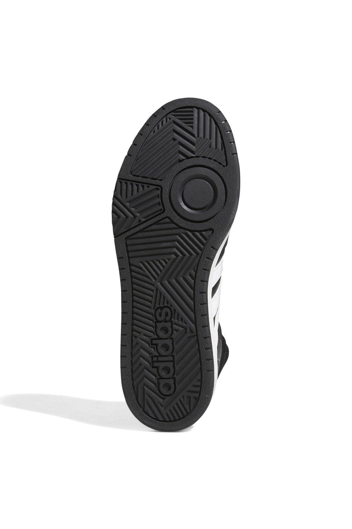 Adidas Erkek Hoops 3.0 Mid Classic Vintage Siyah Spor Ayakkabı Gw3020