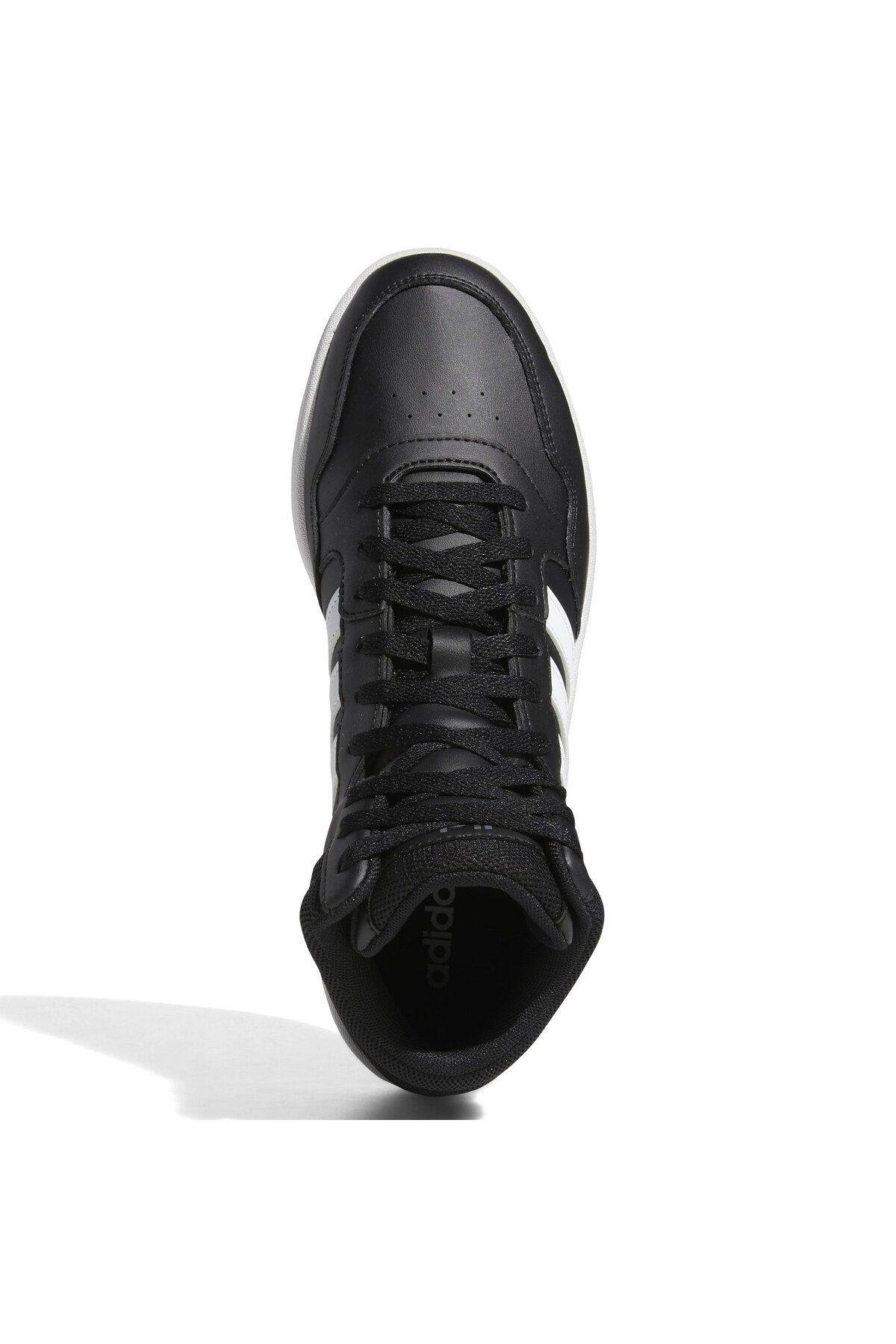 Adidas Erkek Hoops 3.0 Mid Classic Vintage Siyah Spor Ayakkabı Gw3020