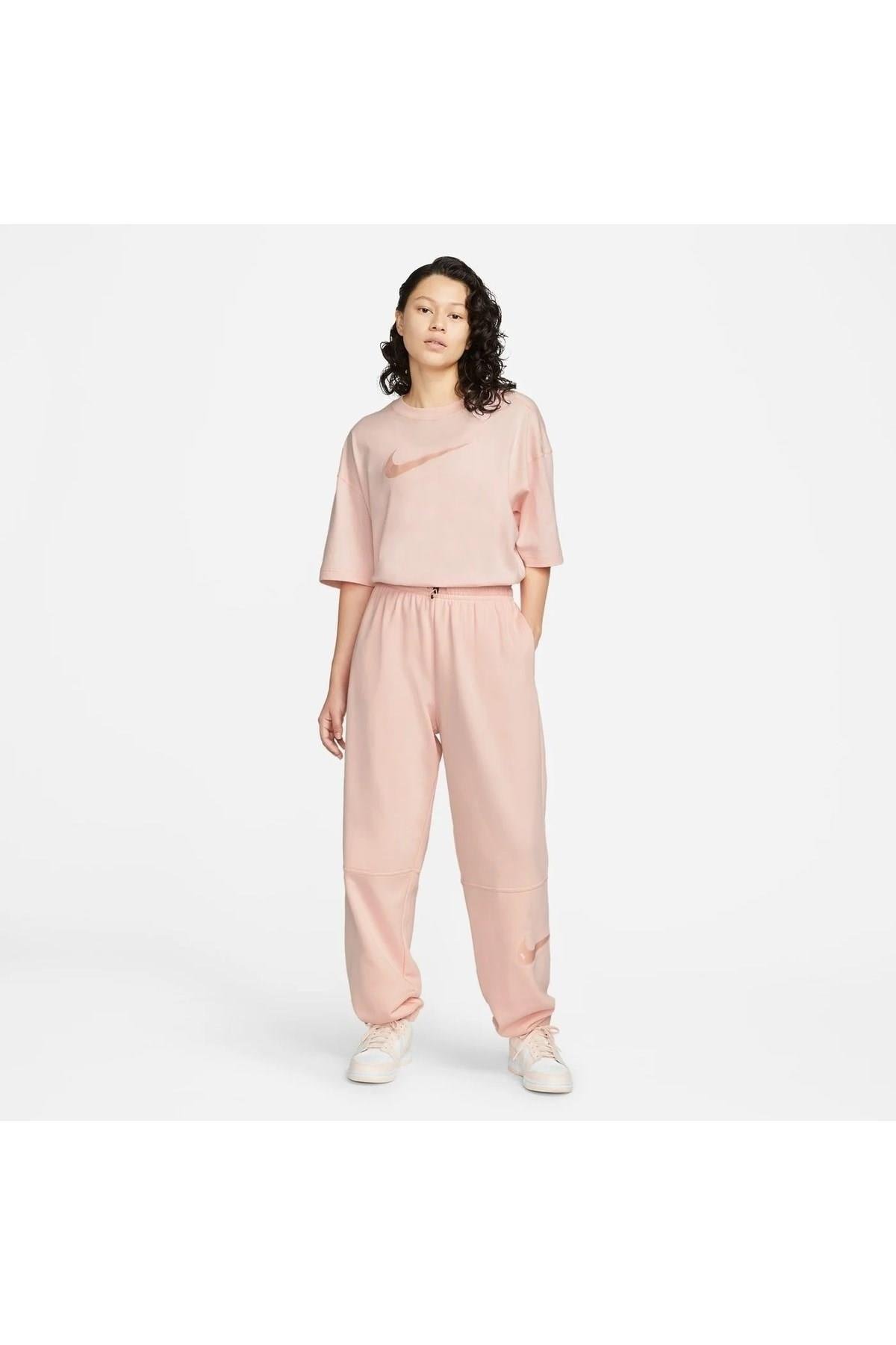 Nike Sportswear Swoosh Dm6205-611 Spor Eşofman Altı - Bir Beden Küçük Tercih Ediniz