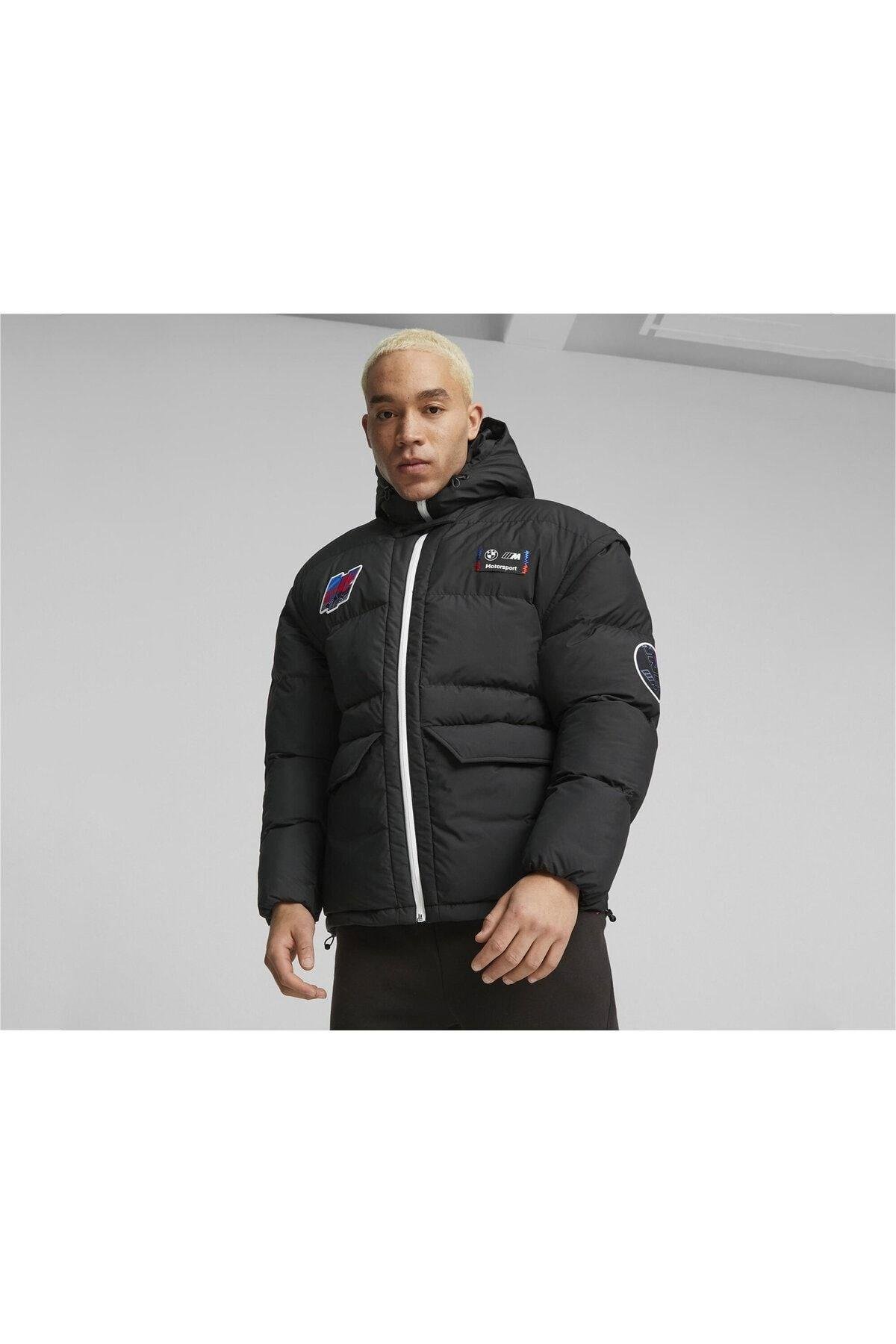 Puma Bmw Mms Statement Race Jkt Erkek Günlük Ceket 62106901 Siyah
