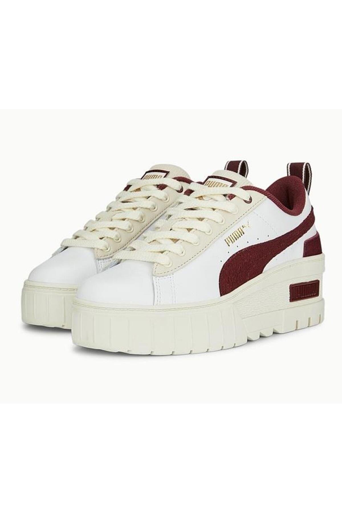 Puma Mayze Wedge Beyaz Kadın Spor Ayakkabısı 38856702