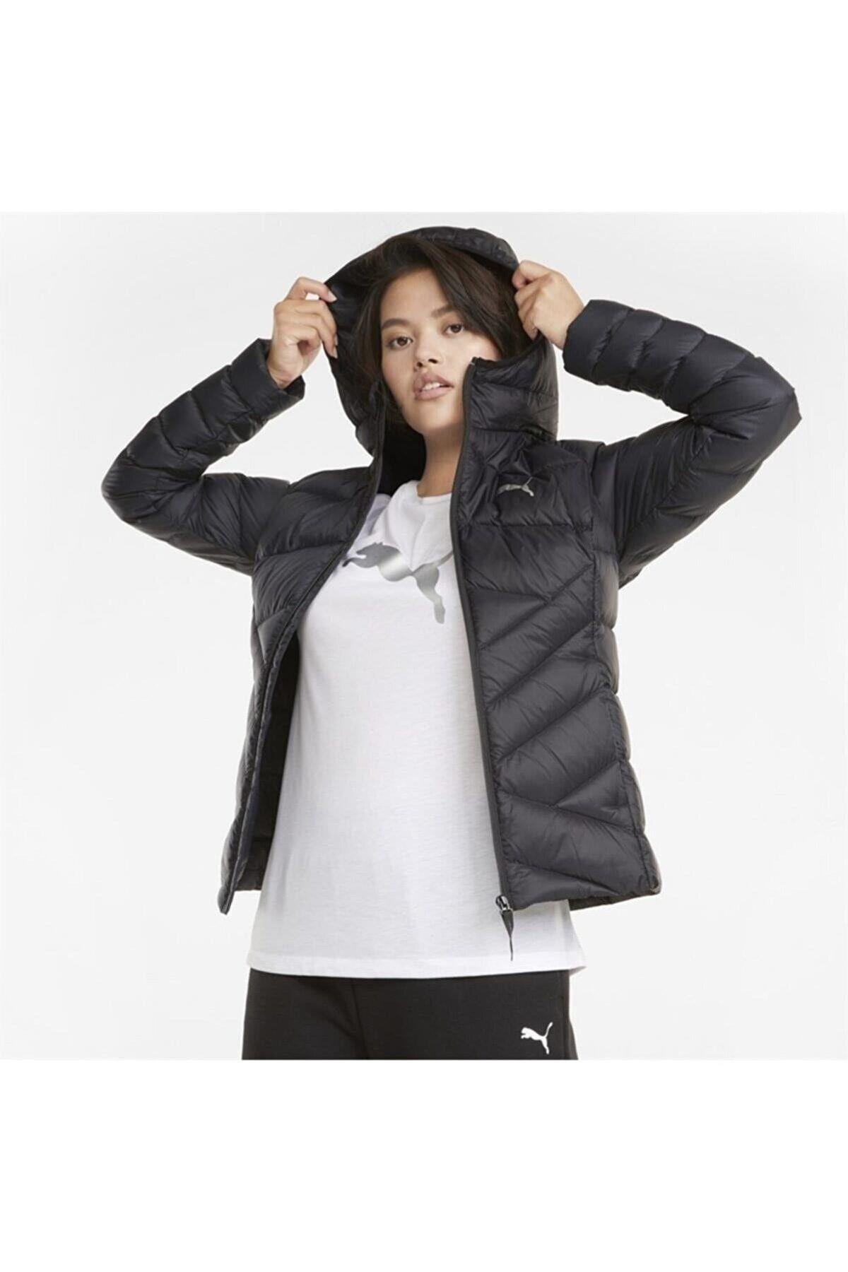 Puma Pwrwarm Packlıte 600 Hd Down Jacket Kadın Siyah Mont 58770601