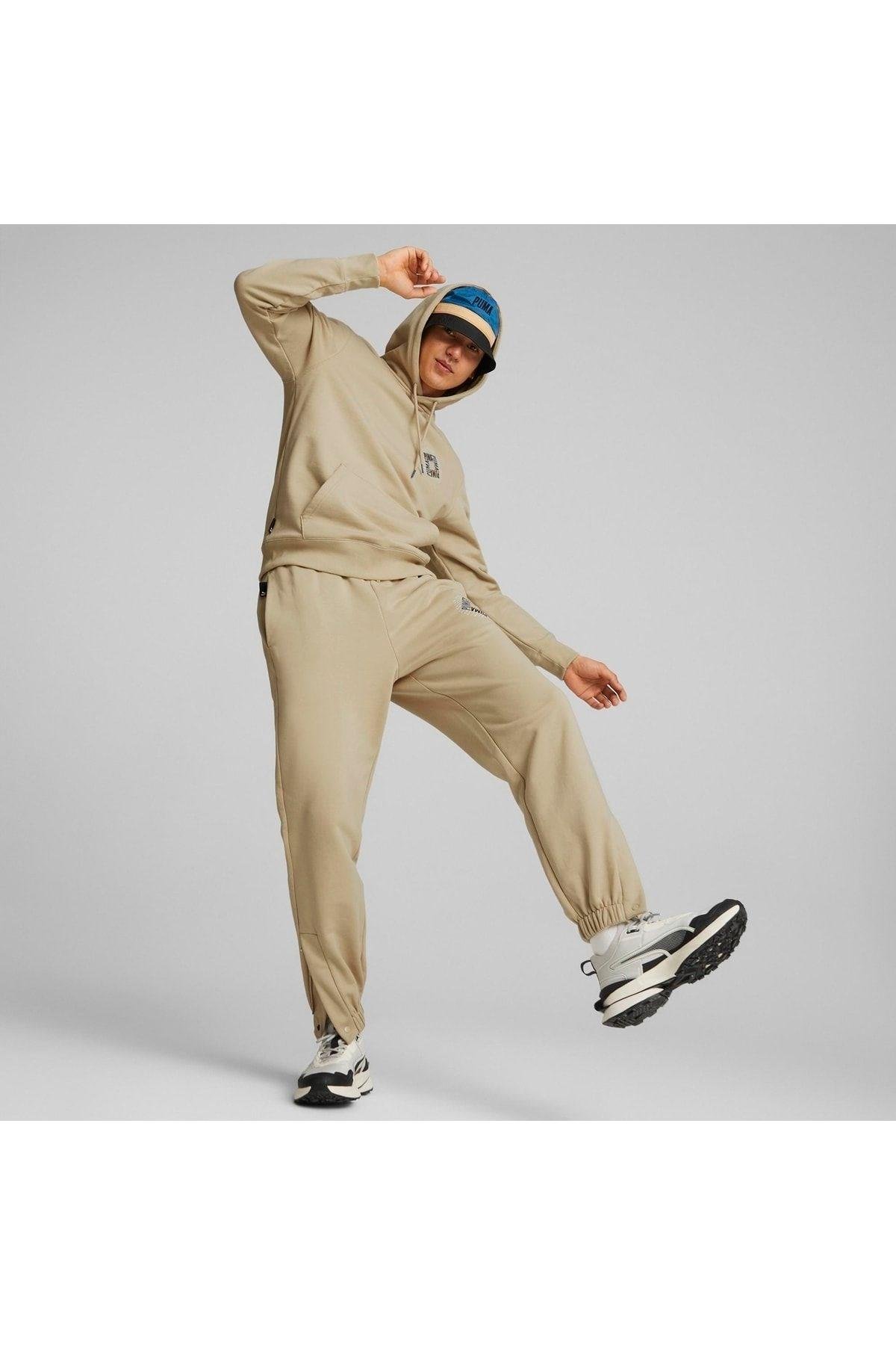 Puma Swxp Sweatpants Tr Bej Erkek Eşofman Altı