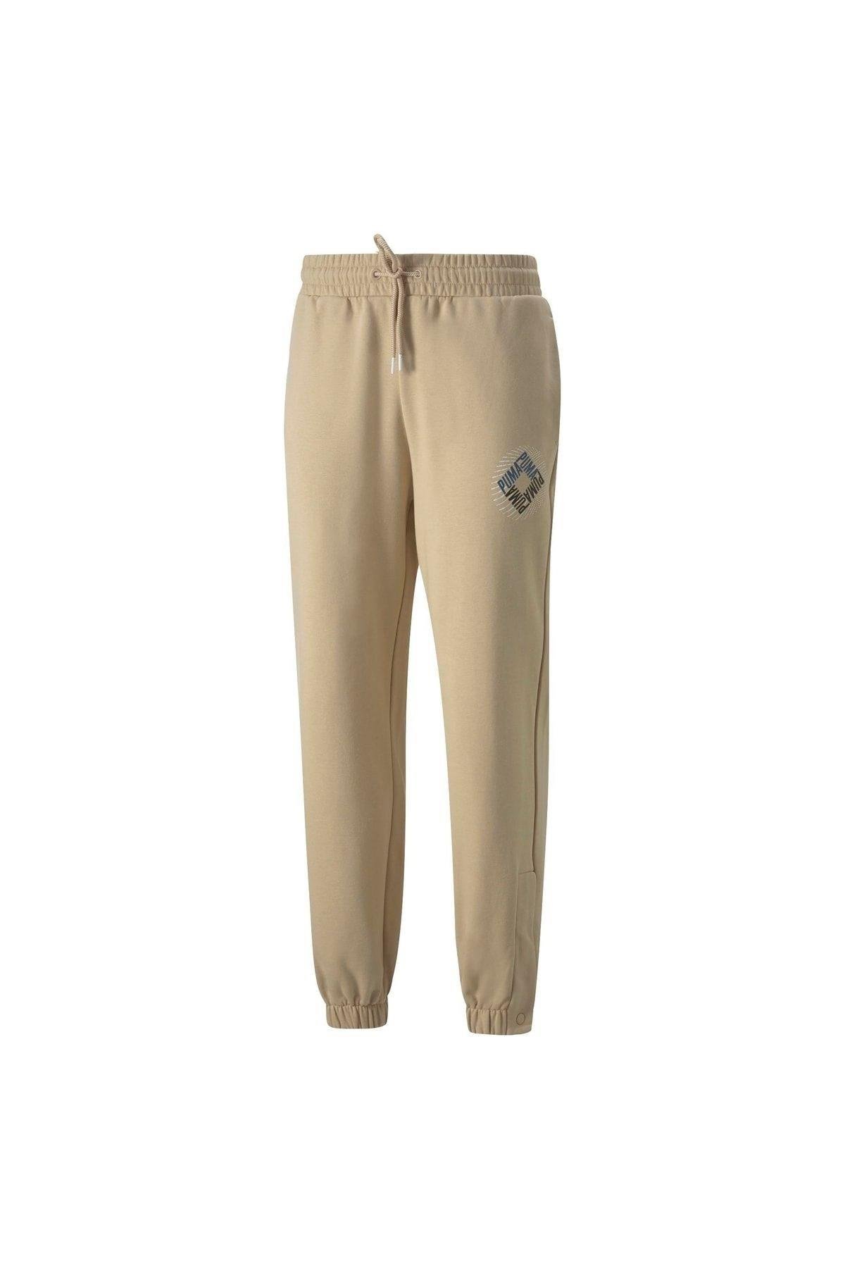 Puma Swxp Sweatpants Tr Bej Erkek Eşofman Altı